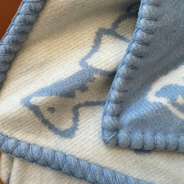 エルメス ブランケット 偽物 Adada "Avalon" blanket erk20936